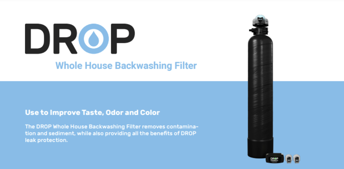 Drop Backwashing filters